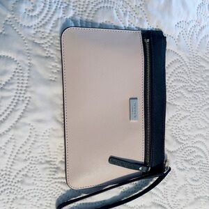 Stylish Pink and Black Wristlet